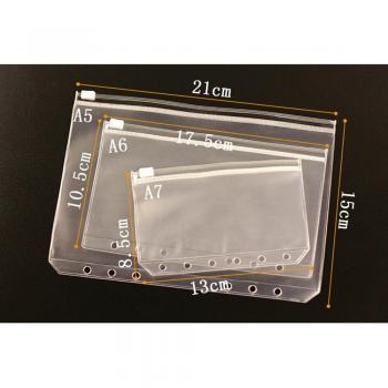 A5/A6/A7 Plastic Wallet for Office Supplies