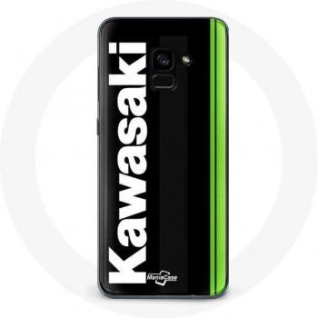 Kawasaki Logo Cover voor Samsung Galaxy A8 Plus