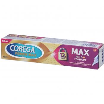 Corega Max Hold + Comfort 70 g – Fraîcheur Prolongée