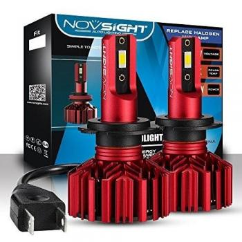Ampoules Phare NOVSIGHT H7 LED 60W 10000LM 6000K