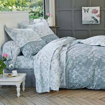 Housse de couette élégance gris 140x200