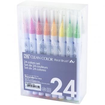 Kuretake Color Pen Brush Pen 24 Colors
