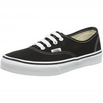 Vans Authentic Black Canvas Sneakers