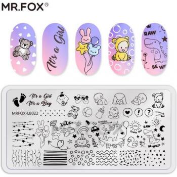 Estampa Floral en 3D MRFox