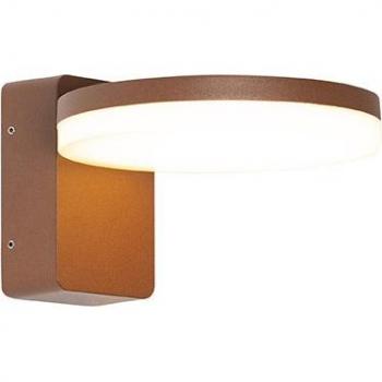 Rust Brown QAZQA Modern Wall Lamp Outdoor, LED IP54 – Esmee