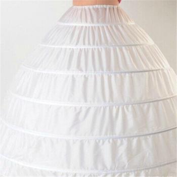 Wedding Crinoline Underskirt with 6 Hoops
