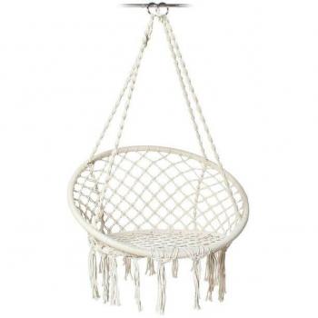 Indoor-Outdoor Kids Knitted Swing