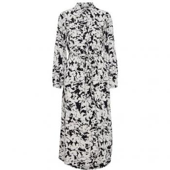 Blusenkleid Fransa FRCina Damen S Blumenmuster