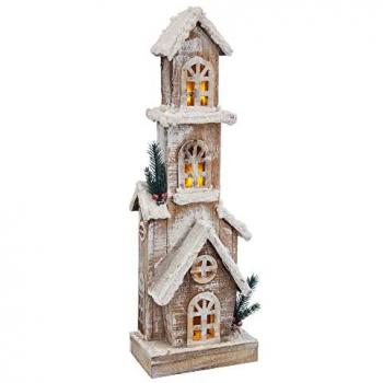 Snöklädd Ljusdekoration 55 cm
