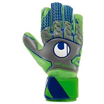 Uhlsport Tensiongreen Soft HN Comp Torwarthandschuh, Dark grau/Fluo grün/Marin