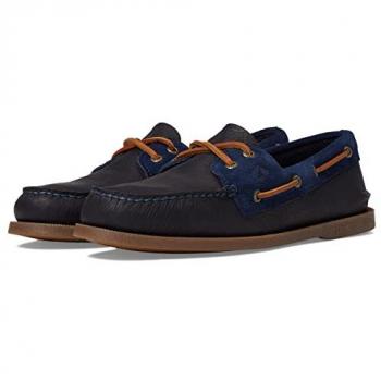 Sperry Authentic Original Tumbled Suede Men's Classic Lace Boat Shoes