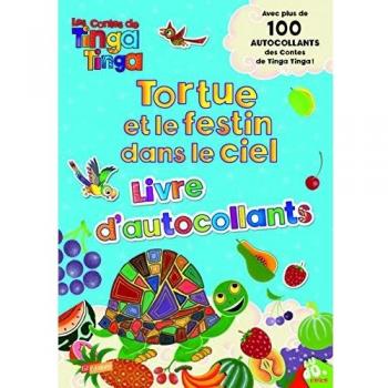 Tortue et le festin dans le ciel : livre d'autocollants