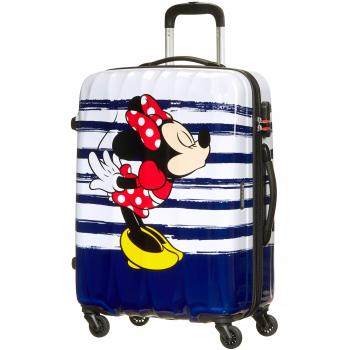 Valise rigide 4 roues Minnie Kiss 65 cm