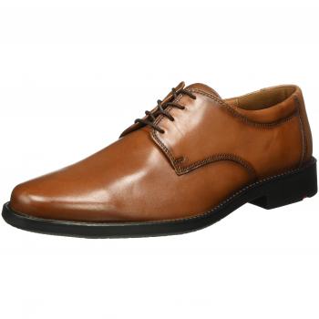 LLOYD Herren Nevio Derby, stilvolle Schuhe in Braun, 42.5 EU
