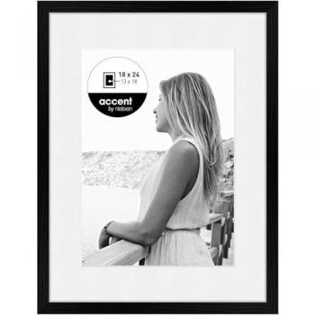 Marco Decorativo Aura, 18x24 cm, Negro