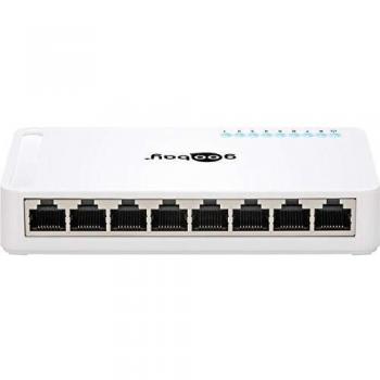 Switch Gigabit Ethernet Goobay 8 Porte
