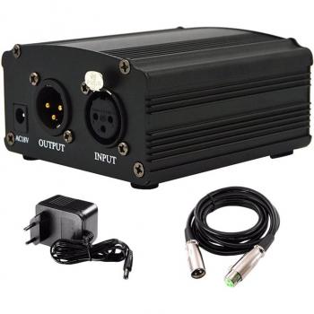Alimentation Électrique 48V pour Microphone à Condensateur
