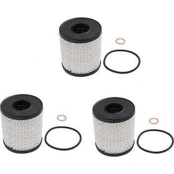 BMW Mini Cooper Oil Filtration Set with O-Ring (3 Units)