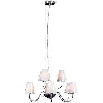 Chrome 9‑Beam Cone Pendant by Netlighting