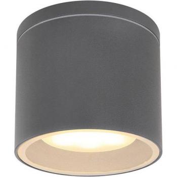 Außenlampe Deckenleuchte Glas anthrazit