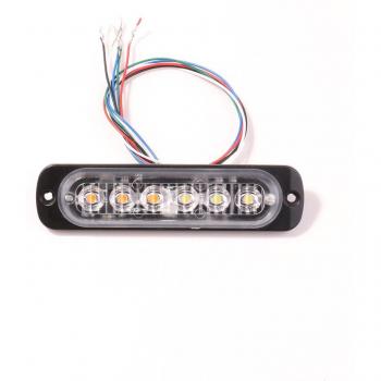 6W Truck Grille Strobe Signal Lamp