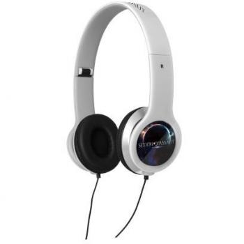 Sexion 7 Storm Casque Audio Blanc à Microphone