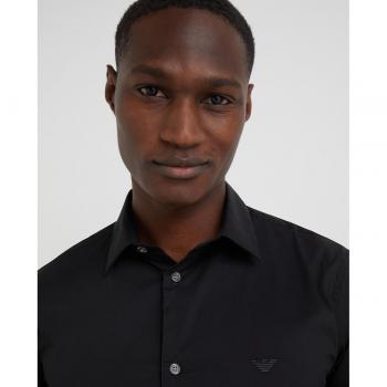 Emporio Armani Camicia Lunga Colore Nero L
