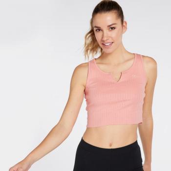 Up Basic Canotta Rosa Crop Taglia M