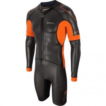Néoprène Combinaison Swimrun Zone3 – Noir/Orange – M