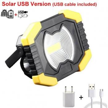Proyector Solar 80W LED para Aire Libre y Reparación