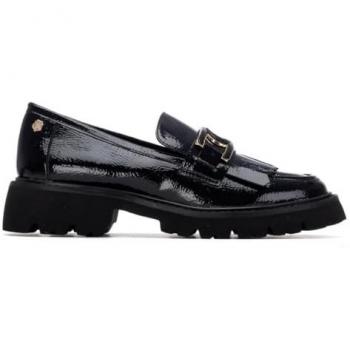 Carmela Noir Mocassin Femme 1-3 cm