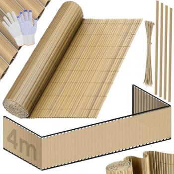 KESSER® Outdoor‑Lamellenwindschutz für Balkon & Terrasse