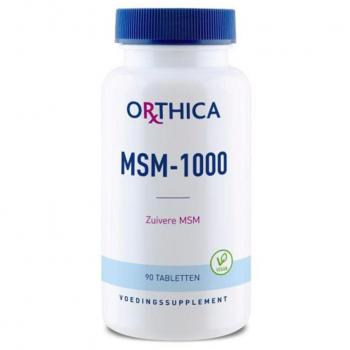 Orthic MSM 1000 90 Veganas Tabletas