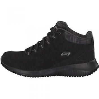 Skechers Ultra Flex-Just Chill, sneakers nere per donne
