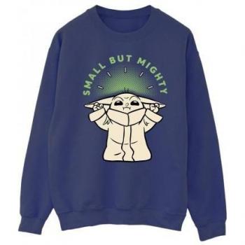 Felpa Uomo Star Wars Grogu Small but Mighty XXL Bianco