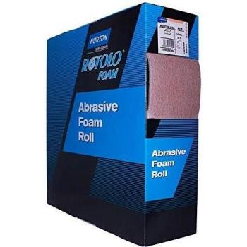 Rotolo Foam 115x25m K500 – Norton Schuurrollen voor Autolakken