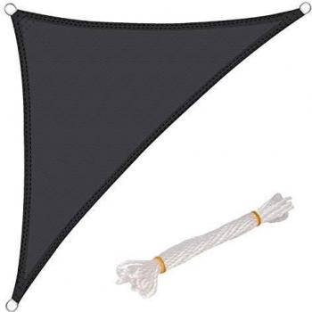 Woltu UV-Schutz Sonnensegel 3,6x3,6x5,1m