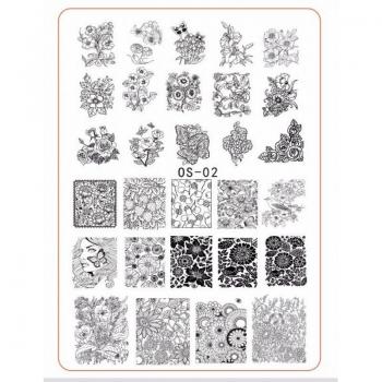 Plaques d'Estampage en Bambou 10x14 cm