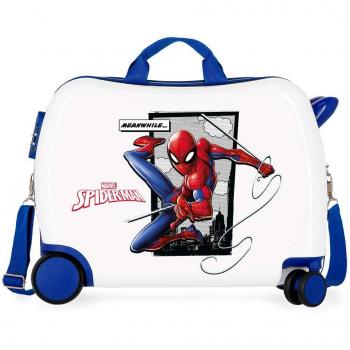 Maleta de cabina infantil Spiderman Action 2 ruedas multidireccionales