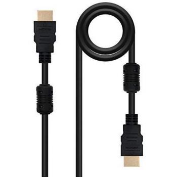 Câble HDMI Nanocable de 10,15,1810 mètres HDMI Type A (Standard) Noir 10 mètres