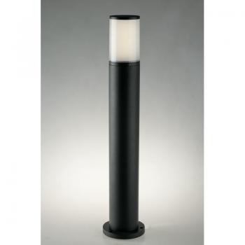 Paletto LED per esterno con due prese Schuko 13W 4000K antracite