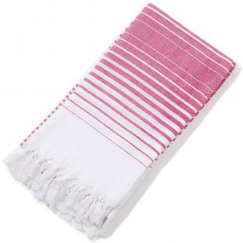 Striped Polyester Cotton Beach Towel