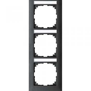 Industrial Anthracite Triplet Frame
