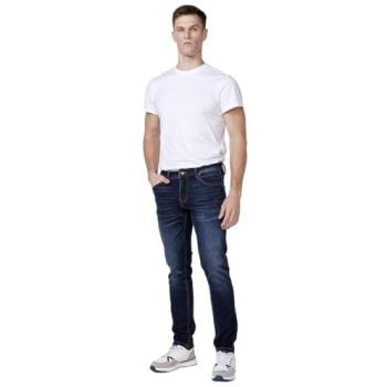 Pantalón de Trabajo Denim Azul Regular Fit para Hombre