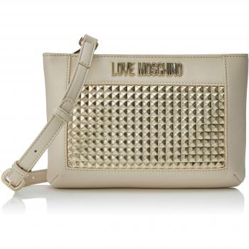 Love Moschino Women's Gold Calf Pu Crossbody Bag