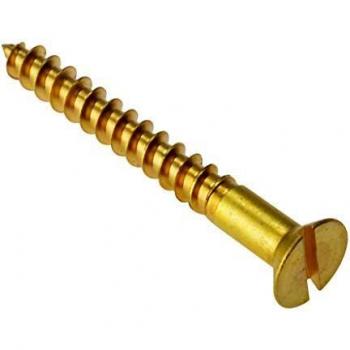 ForgeFix FORCSK412B Solid Brass Wood Screw
