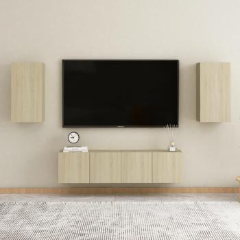 Prolenta Prestige – Kit TV 4 pièces chêne Sonoma