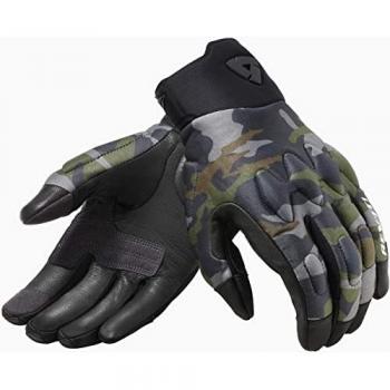 Revit Spectrum Guanti da Moto Nero Verde Multicolore XL