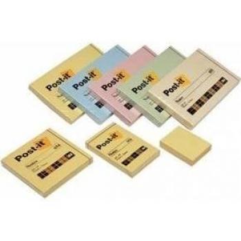 Bloc de Post-its 3M 76x76 mm, paquete de 100 hojas