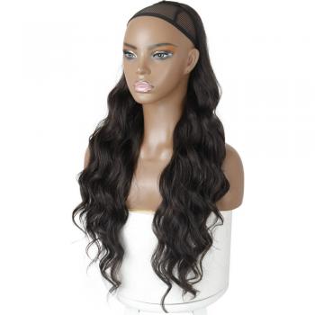Azqueen Extensions Longues Body Wave Noir Brun – Cordage Sécurisé et Clip